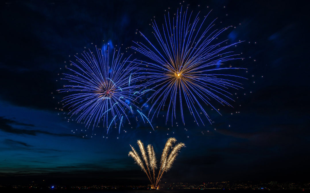 Feux d’Artifice de la Libération & Sortie Full Moon – Evian